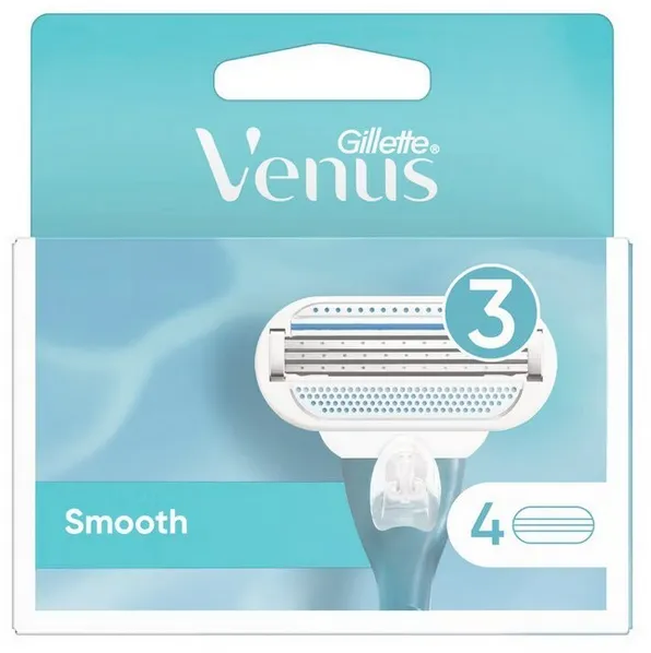 Gillette - Venus Smooth Barberblader - 4-pak